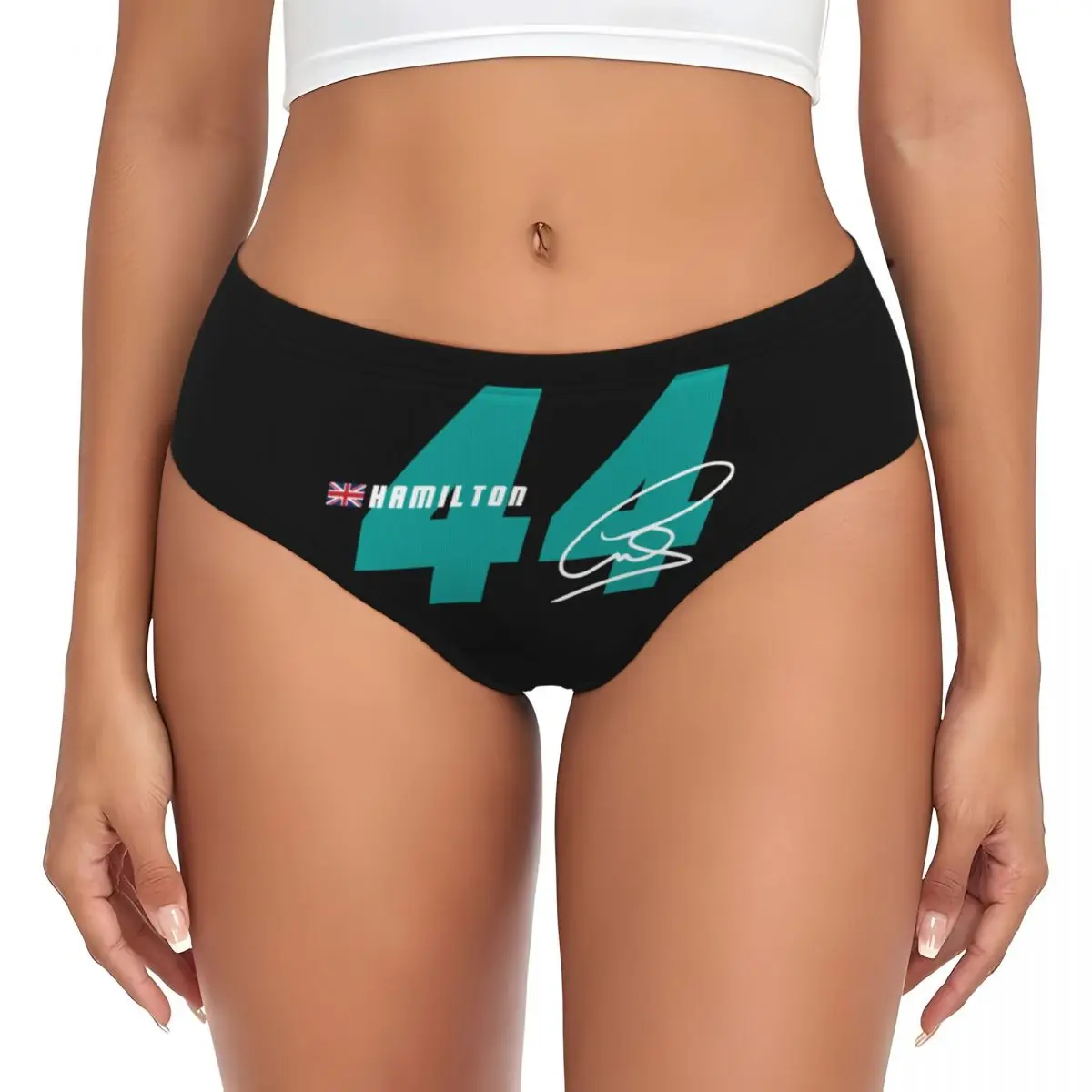 

Custom Womens Hamiltons 44 Sport Car Racing Panties Stretch Briefs Underwear