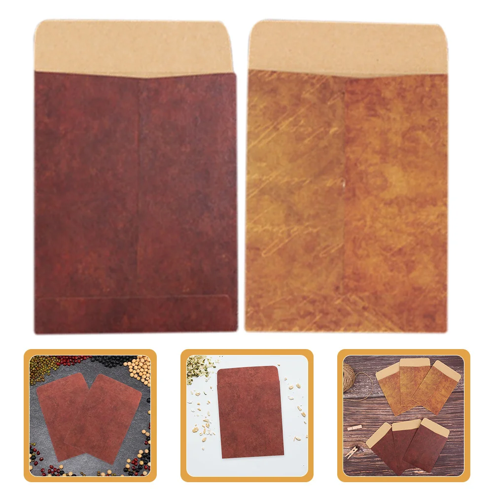 

50pcs Mail Envelopes Vintage Style Decorative Letter Envelopes For Wedding Invitation Cards Storage Gift Packaging Blank