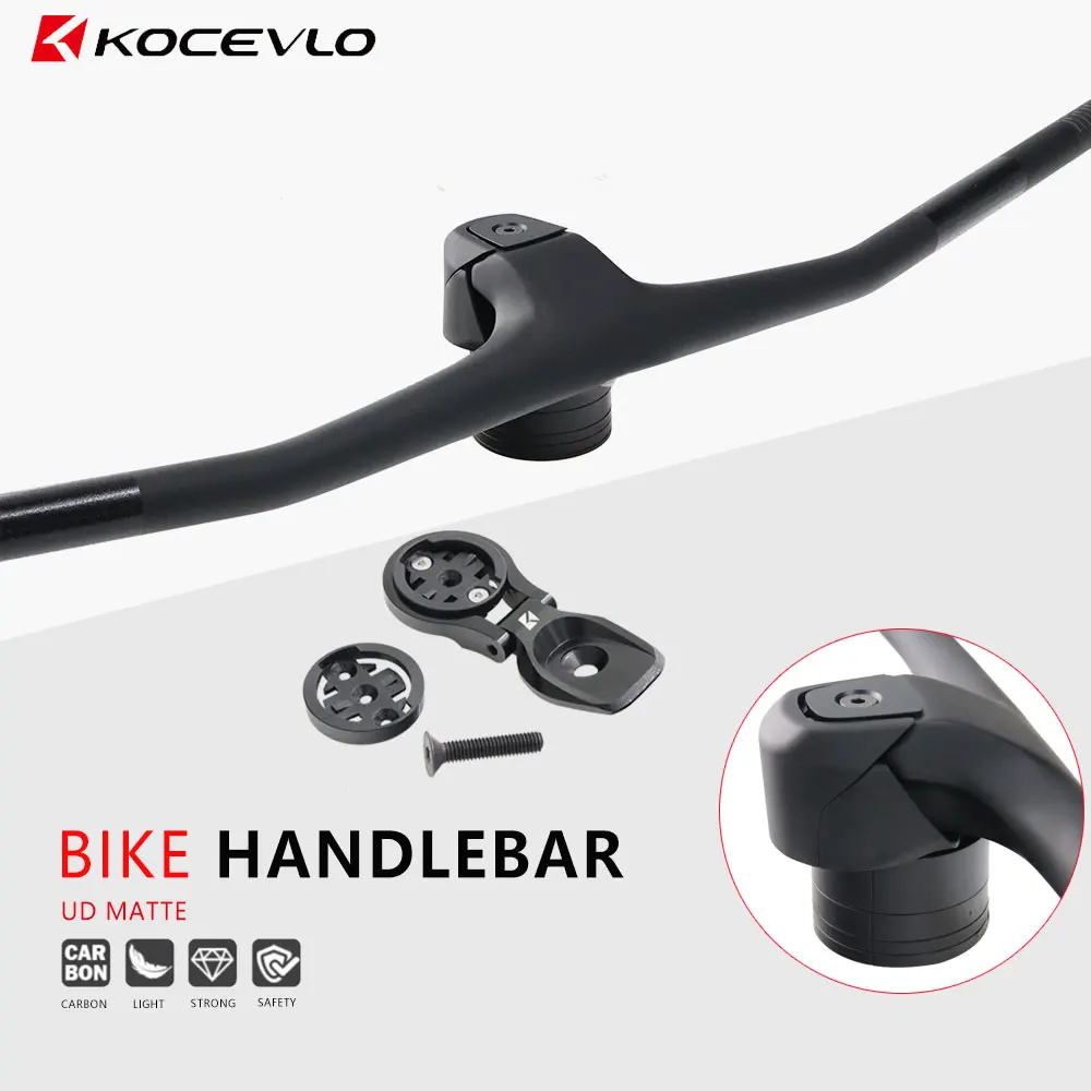 

KOCEVLO FRASER IC SL WC For Sparks Frame 740MM -20° Full Carbon Fibre Integrated Cockpit MTB Handlebar UD Matt