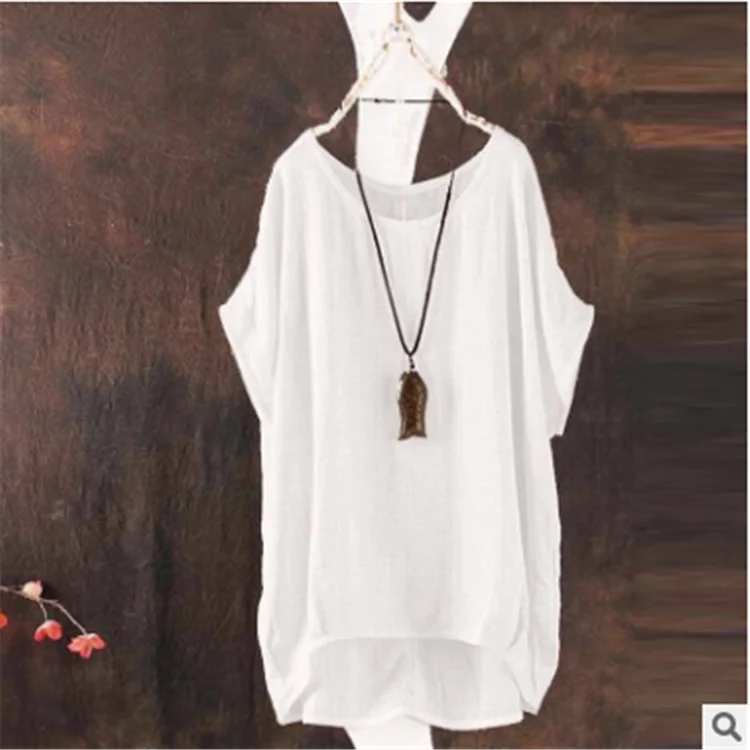 Nouveau 209 femmes grande taille été T-shirt rond Ne ort Sve haut Faionable décontracté coton t-shirts pour les jeunes femmes