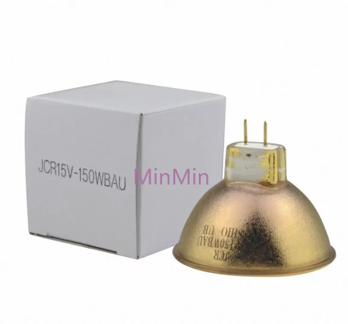 Original USHIO JCR 15V150W BAU lamp cup GZ6.35 gold cup physiotherapy instrument heating lamp cup.