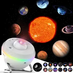 Galaxy Planetarium Star Projector with 4K 13 Galaxy Discs,HD Starry Sky Night Light for Adults Home Theater Living Room Decor