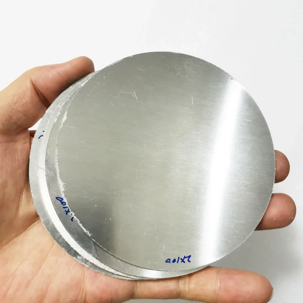 Imagem -03 - Disco de Folha Circular de Alumínio Placa Redonda Diâmetro 50400 mm Grosso 0.5 mm 0.8 mm mm 1.2 mm 1.5 mm mm 2.5 mm Milímetros Milímetros Milímetros Milímetros 1pc 1060