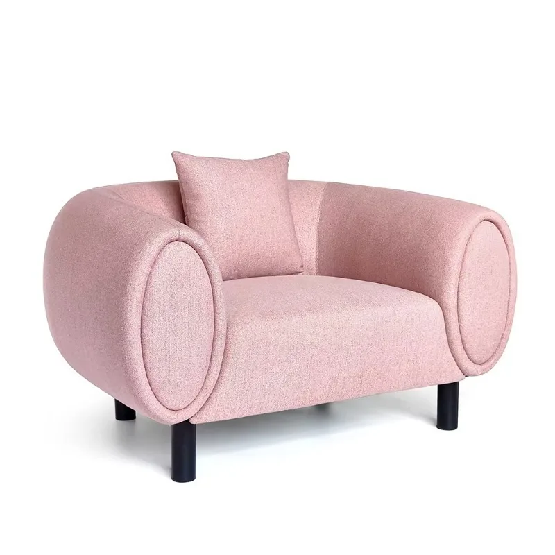 Italian Design Modern Oversized Single Accent Armchair Home Living Room Office Boss Luxury Elegant Couch Furniture Sofa Set
