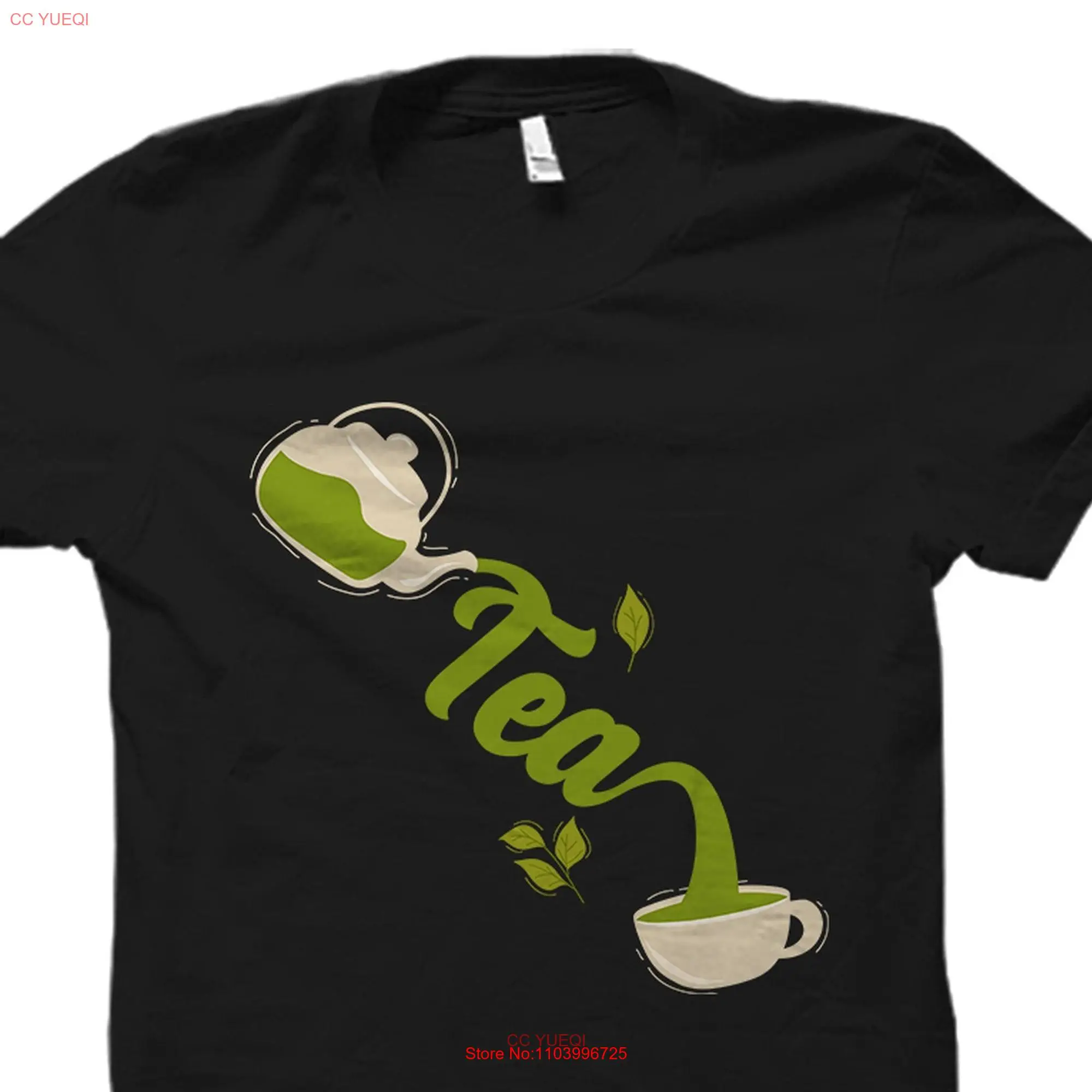 Grüner Tee T-Shirt Liebhaber lustige Matcha Latte lange oder kurze Ärmel