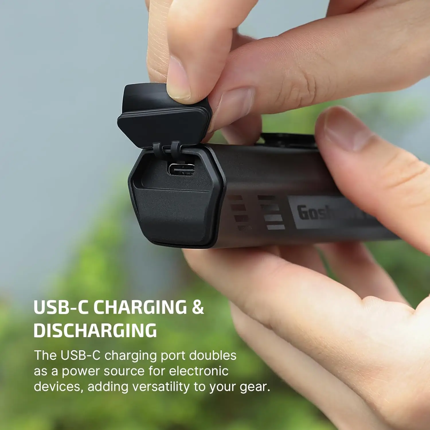 Goshawk Luz de bicicleta recargable de 1600 Lm, impermeable, tipo C, control remoto, haz alto/bajo, lanzamiento de 580 pies para montaña y urbano