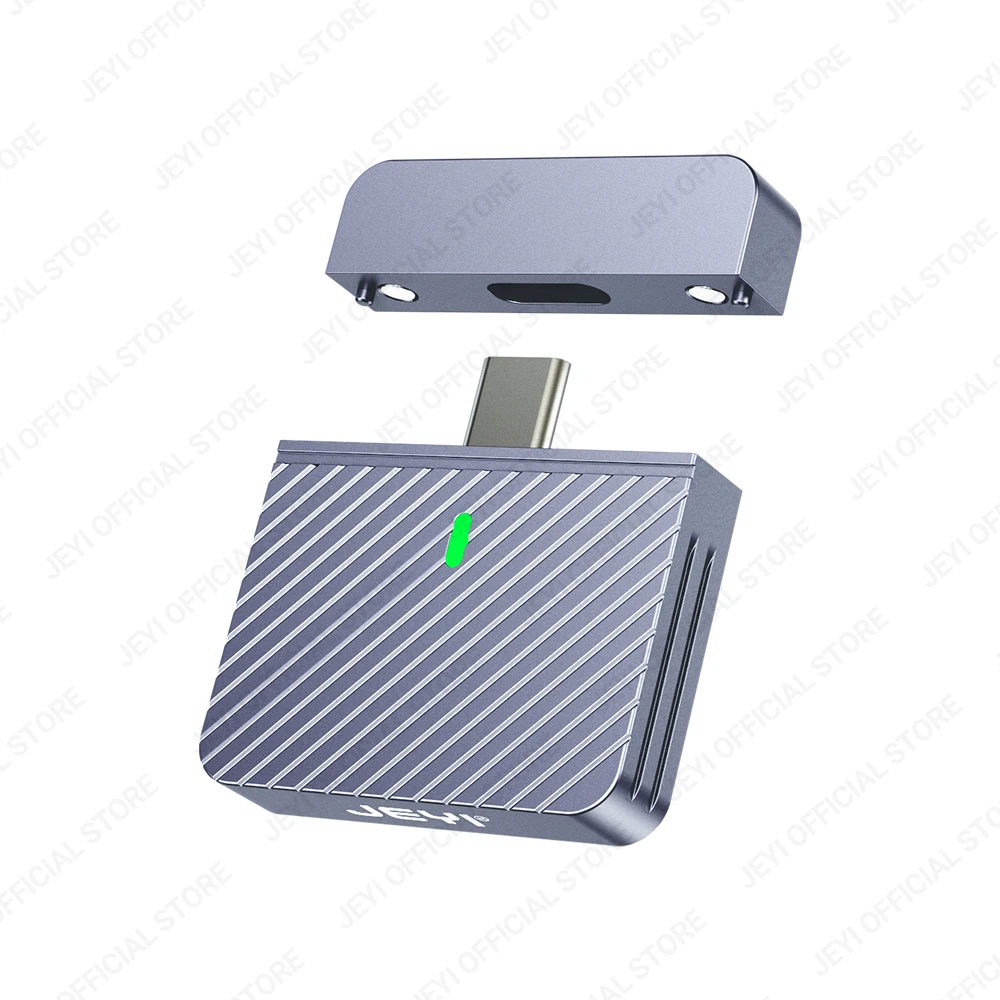 JEYI 2230 M.2 NVMe SSD-behuizing - USB 3.2 (10 Gbps) aluminium behuizing met magnetische beschermkap, direct plug-ontwerp, TYPE-C