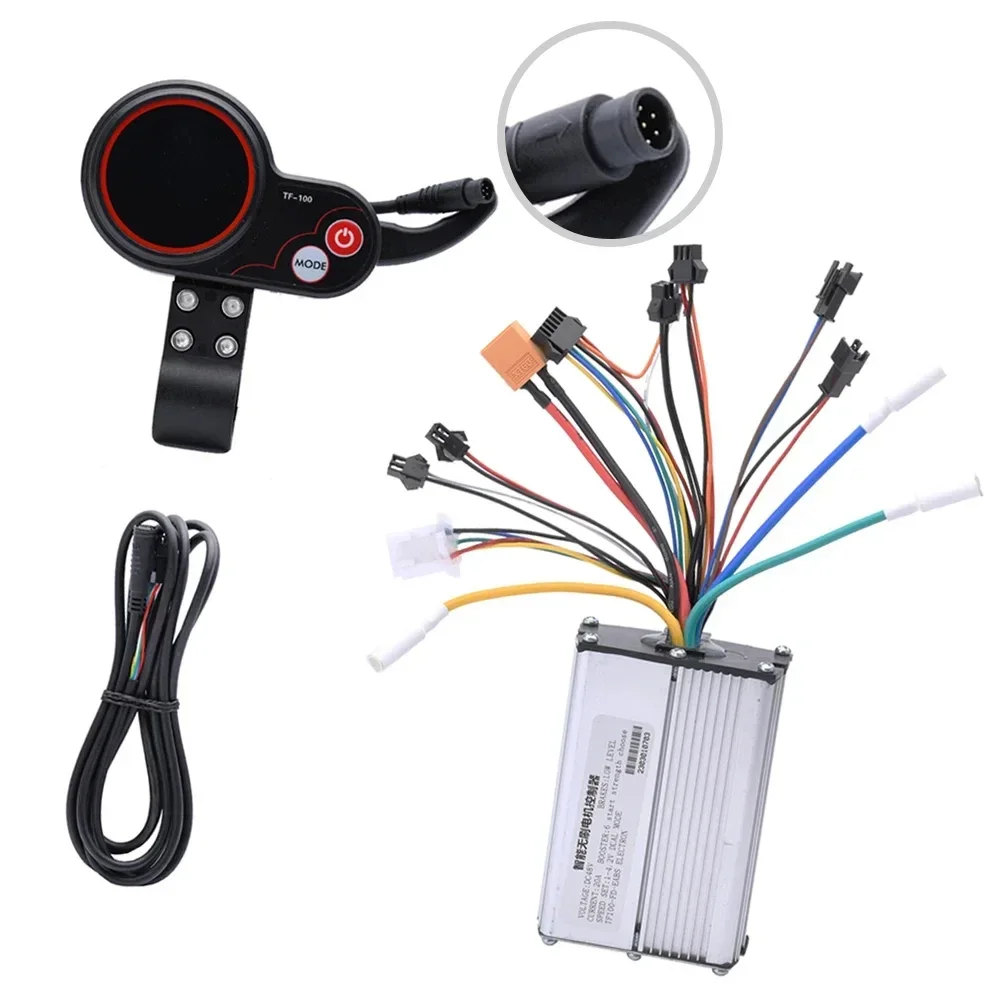 TF-100 Controller 48V Kit for Kugoo M4 Scooter 36V/48V Controller*1 6pin Display*1 Connection Cable*1