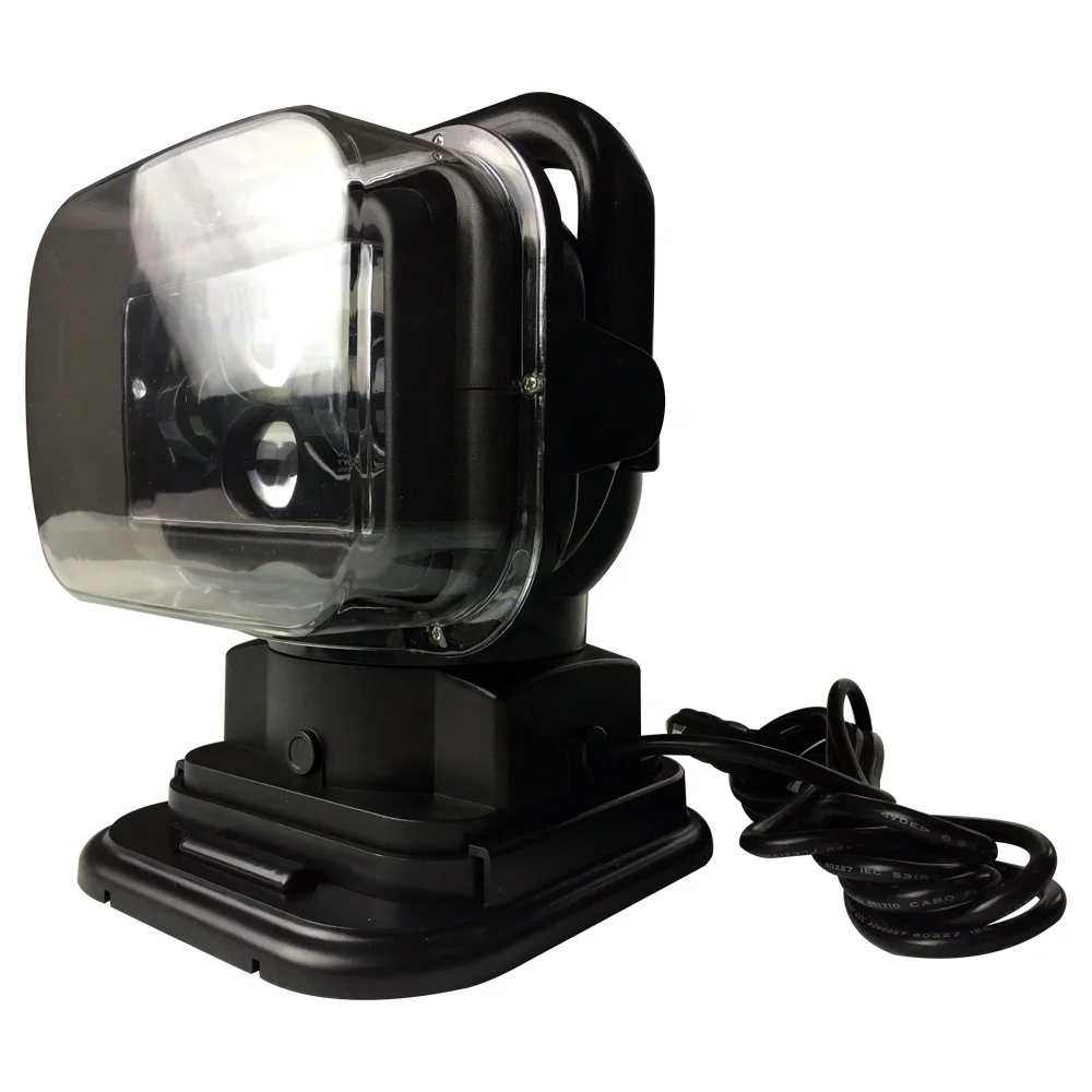 Wireless Remote Control LED Marine Search Light LED528 Waterproof Boat Yacht Spotlight for Vessel Deck Lighting
