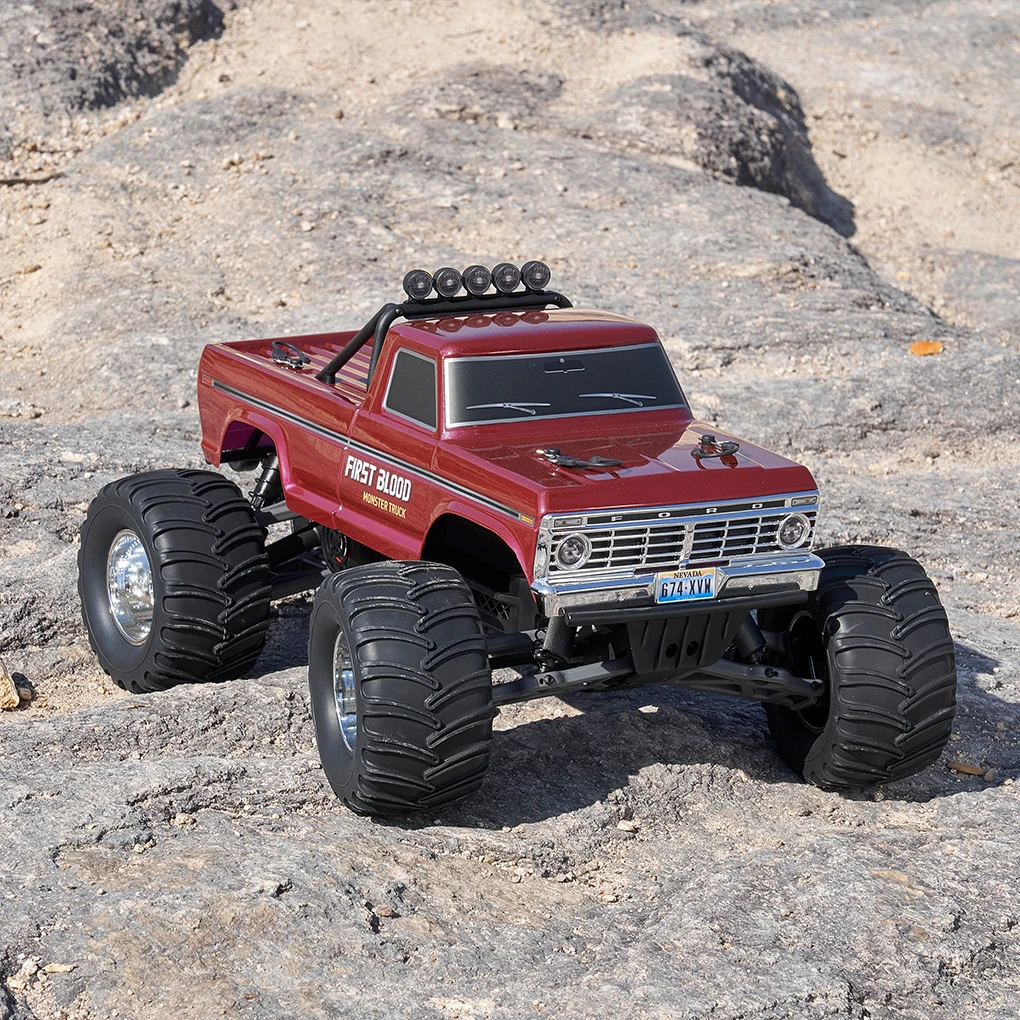 FMS 1/10 Fmt F100 RC عالية السرعة شاحنة كبيرة الإطارات Rc التحكم عن بعد نموذج سيارة الدفع الرباعي عالية السرعة على الطرق الوعرة اللعب