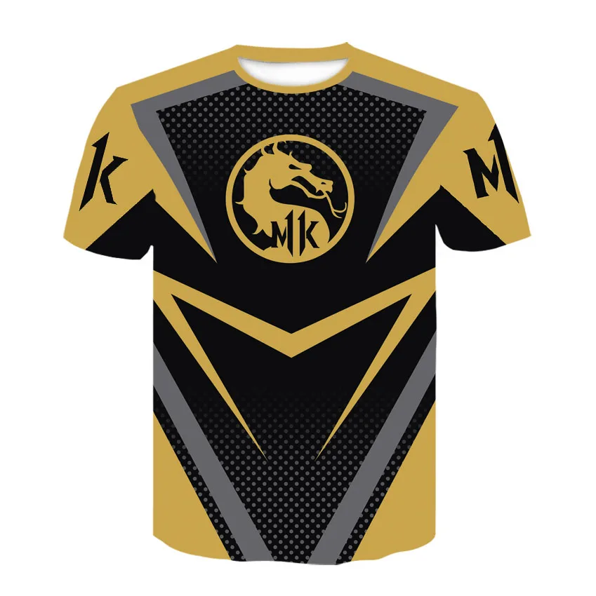 Mortal Kombat 11 T-Shirts Game 3D Print Streetwear Men Women Fashion Oversized Short Sleeve T Shirt Male Tees Tops Man Clothing