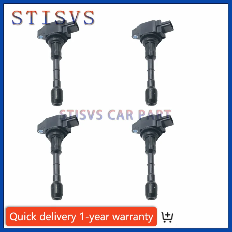 

4 шт. 22448-EY00A автомобильная катушка зажигания для Infiniti EX37 FX37 FX50 G37 M37 M56 Q40 Q50 Q60 Q70 Q70L QX50 QX70 Nissan 370Z новый