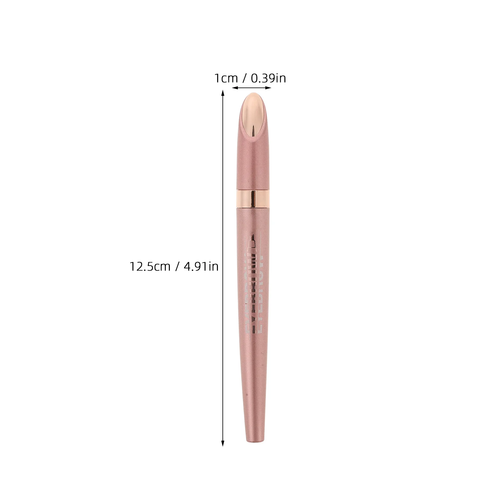 Rose Gold Four Forked Liquid Eyebrow Pencil Waterproof Smudgeproof Precision 4 Tip Microblade Brow Pen Tattoo Makeup Pen
