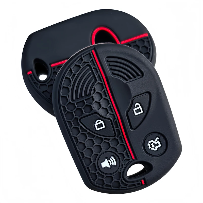Silicone Car Key cover case For Ford Escape Fusion Mercury Edge Expedition Flex Mustang Taurus For Lincoln view 5