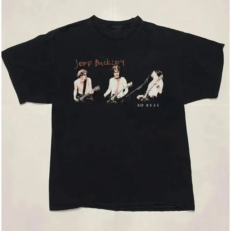 

1994 Jeff Buckley So Real Black T shirt