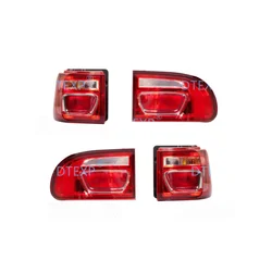 4 Pieces Full Kit Tail Light for Delica L400 Warning Lamp with Bulbs Rear PD8W PE8W 1 More Bulb Facelift Design Stronger