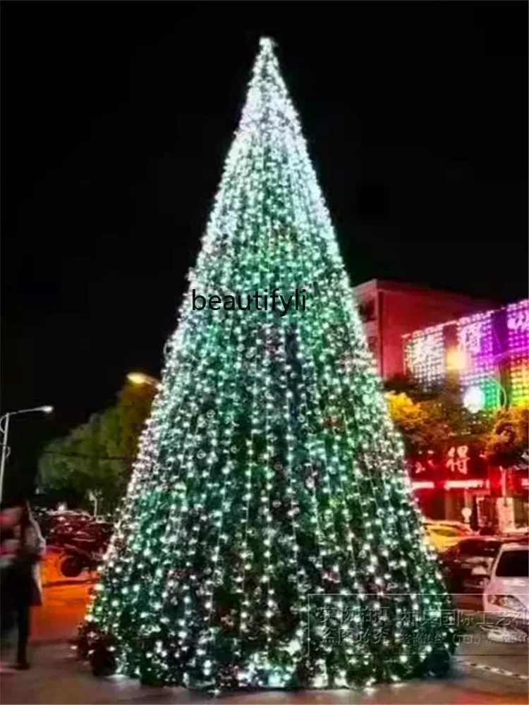 Outdoor Lighting Christmas Tree 4m 5m 6m Christmas Shopping Mall Hotel Christmas Decoration