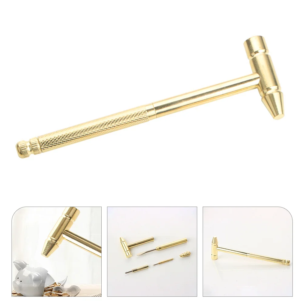 

Woodworking Mallets Hammer Screwdriver Combination Tool Multifunctional Small Tack Chasing for Jewelry Making Mutitool