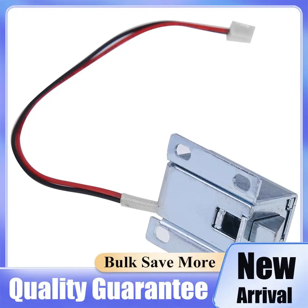 

DC 12V Electric Bolt Lock Anti-vibration Universal Solenoid Lock Low Power Consumption Anti-skidding for Letter Box Storage Rack