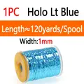 1mm 1PC Holo Azul Claro