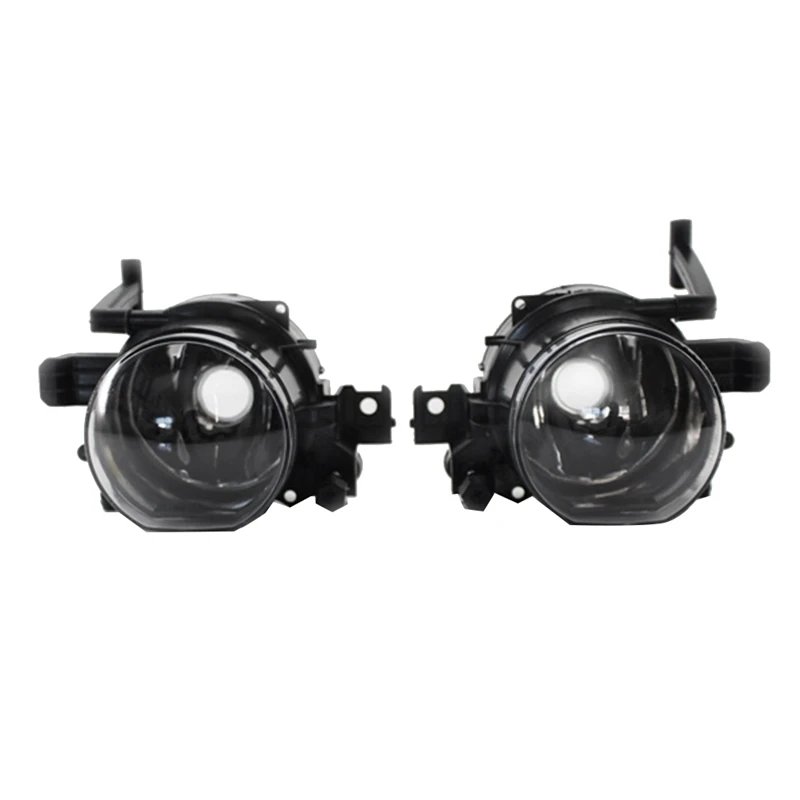 1Pair Front Foglights Lamp Housing 63176943415 63176943416 For BMW 7 Series E65 E66 730I 735I 740I 745I 760I 2002-2008