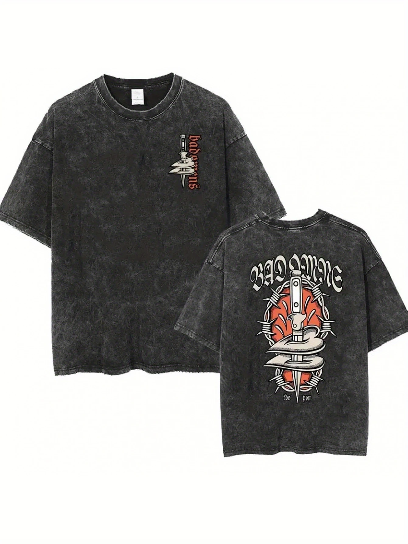 

Музыкальный тур Новая стираная футболка в стиле ретро 90-х годов Y2K Футболка с рисунком в стиле хип-хоп Негабаритная повседневная уличная одежда для мужчин и женщин Одежда для музыкального фестиваля