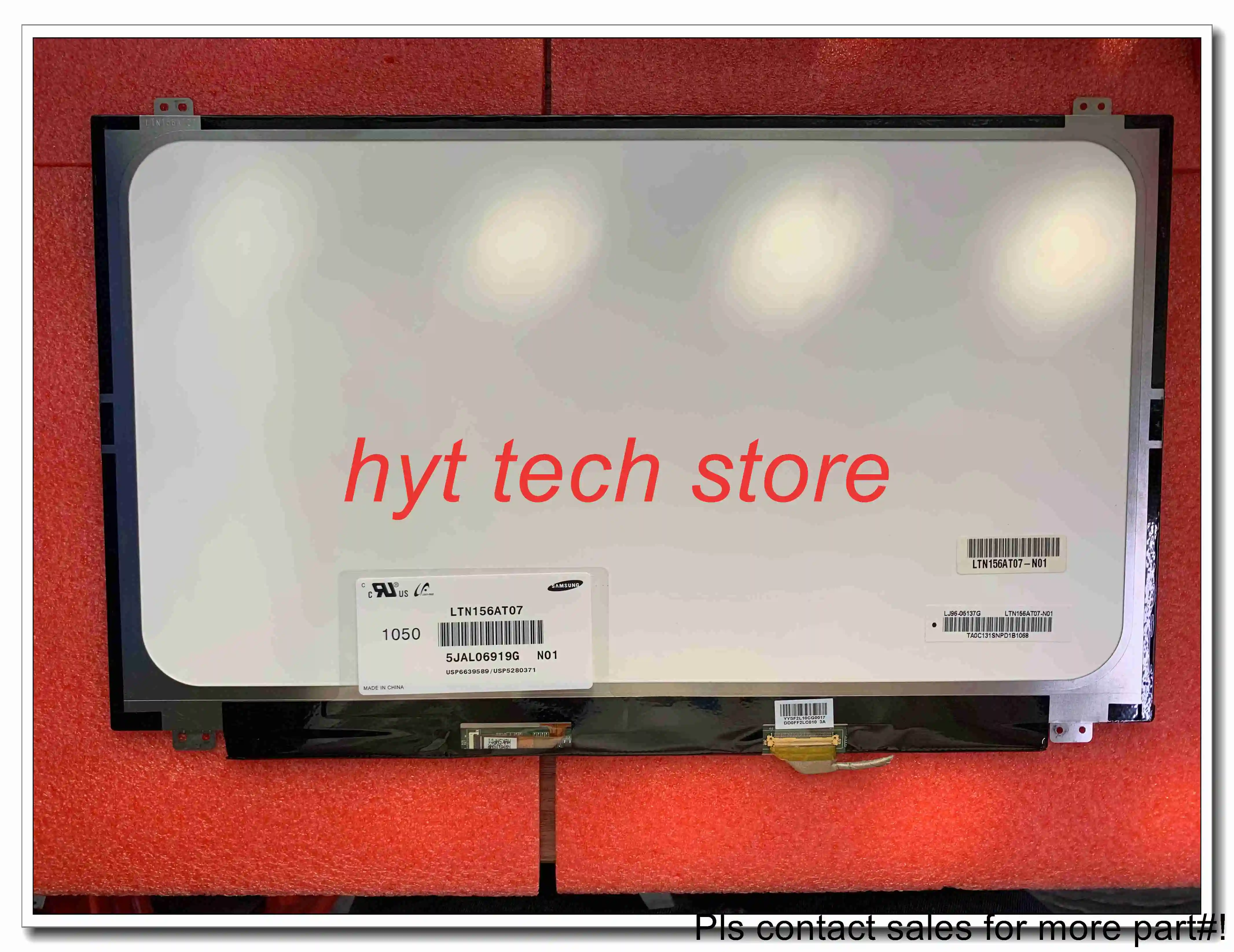 

15.6 inch LCD Panel LTN156AT07 LTN156AT07-A01 1366*768 100% tested before shipment