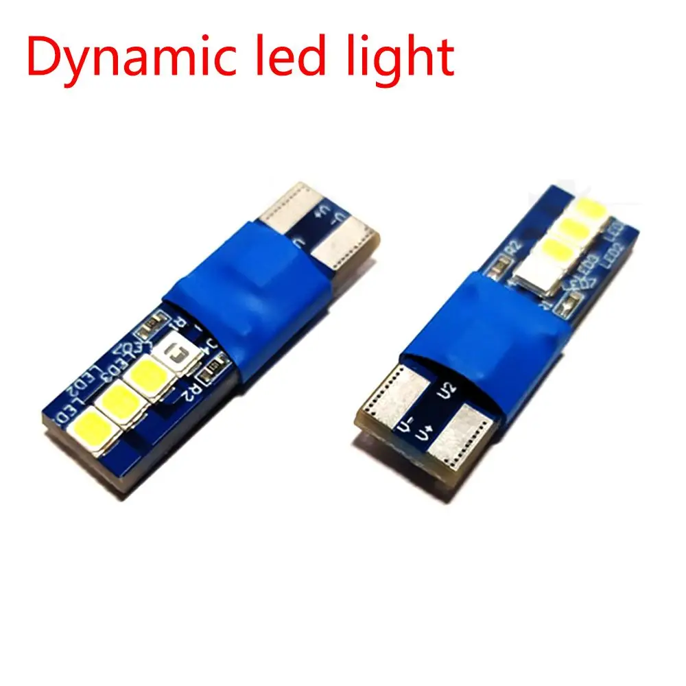 New T10 Blue to White A Touch of Blue Reading Bulbs Roof Atmosphere Lights Dimmable Vehicle Lamp Car Dynamic Led Light