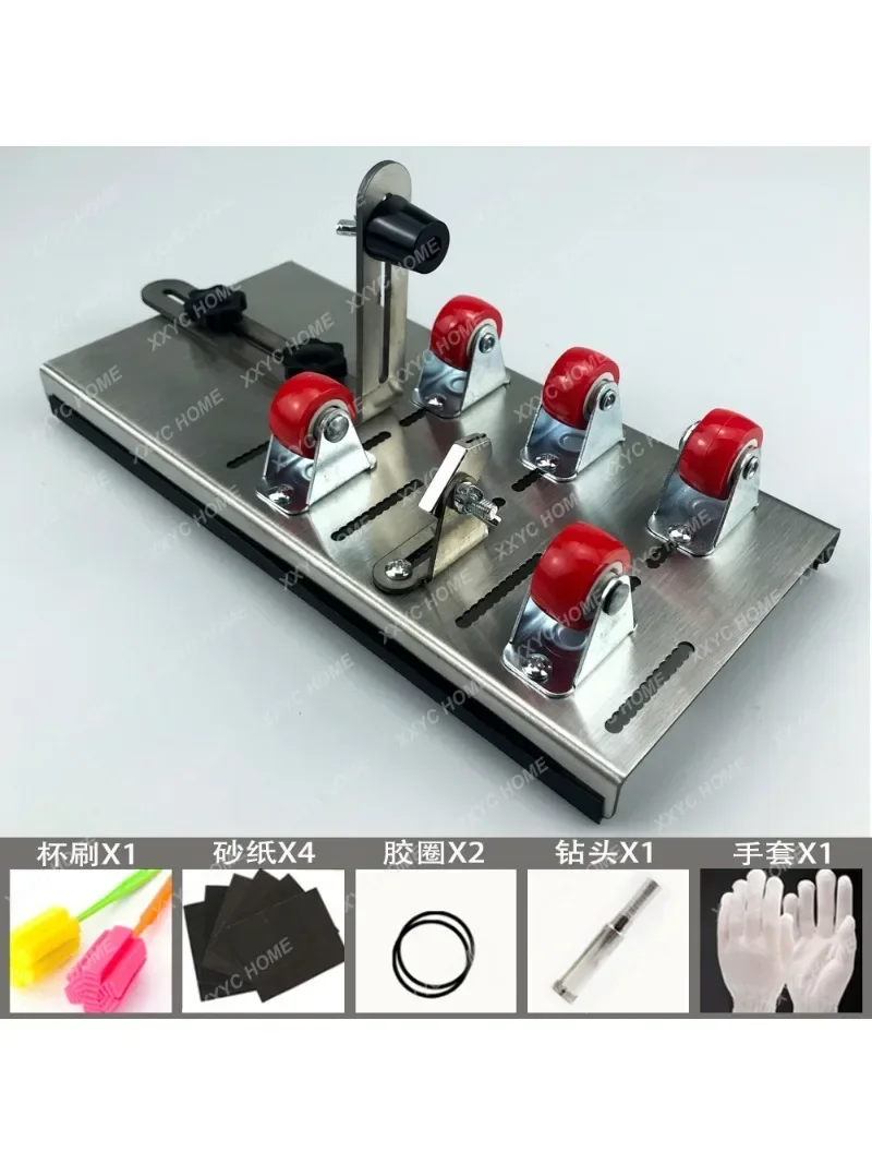 DIY Glass Bottle Cutter Set Adjustable Sizes Metal Glassbottle Cut Machine Crafting Wine Bottles Household Decorations Cutting