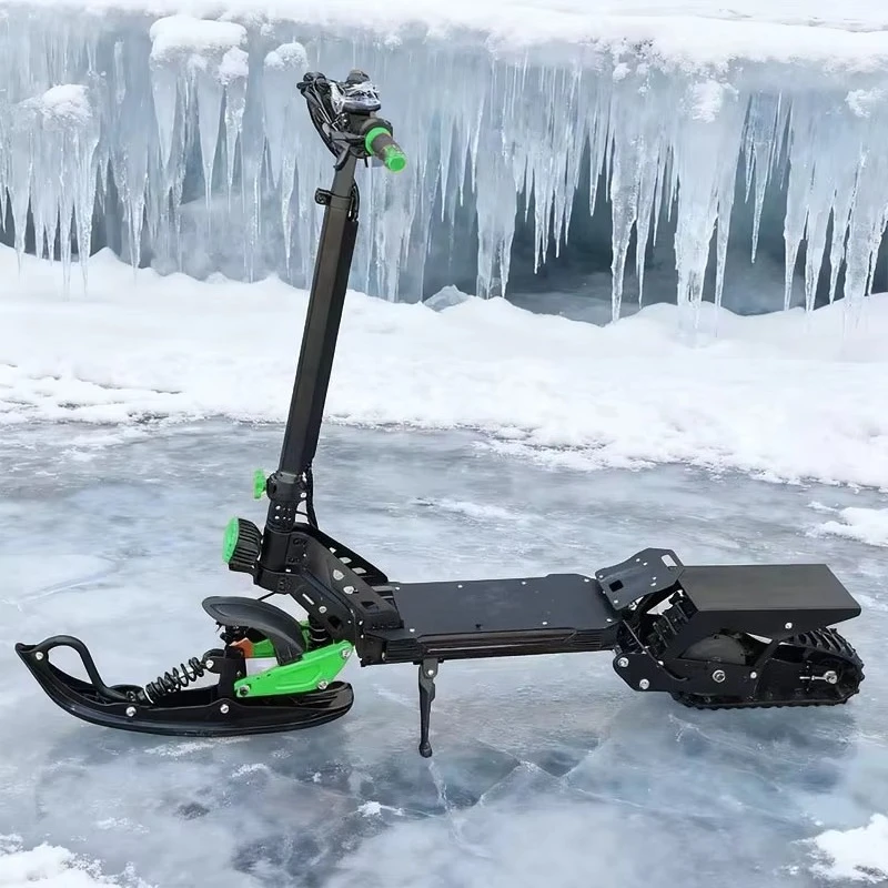 HL-GS-11 2-in-1 Stand-Up Snowmobile & Electric Scooter - 800W All-Terrain Vehicle