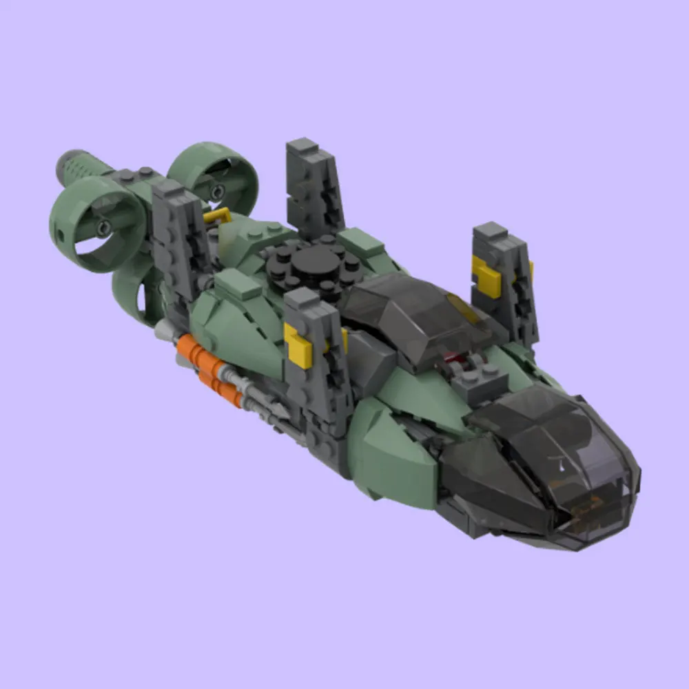 نموذج وحدات بناء MOC-Submersibles للأطفال ، Makoss فيلم كلاسيكي ، سلاح قاع البحر ، طوب Matadors DIY ، هدية عيد ميلاد