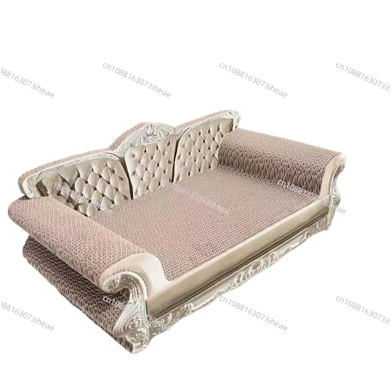 Cat scratching board cat nest sofa wear-resistant corrugated paper scratch-resistant claw grinder princess chair cat sofa extra