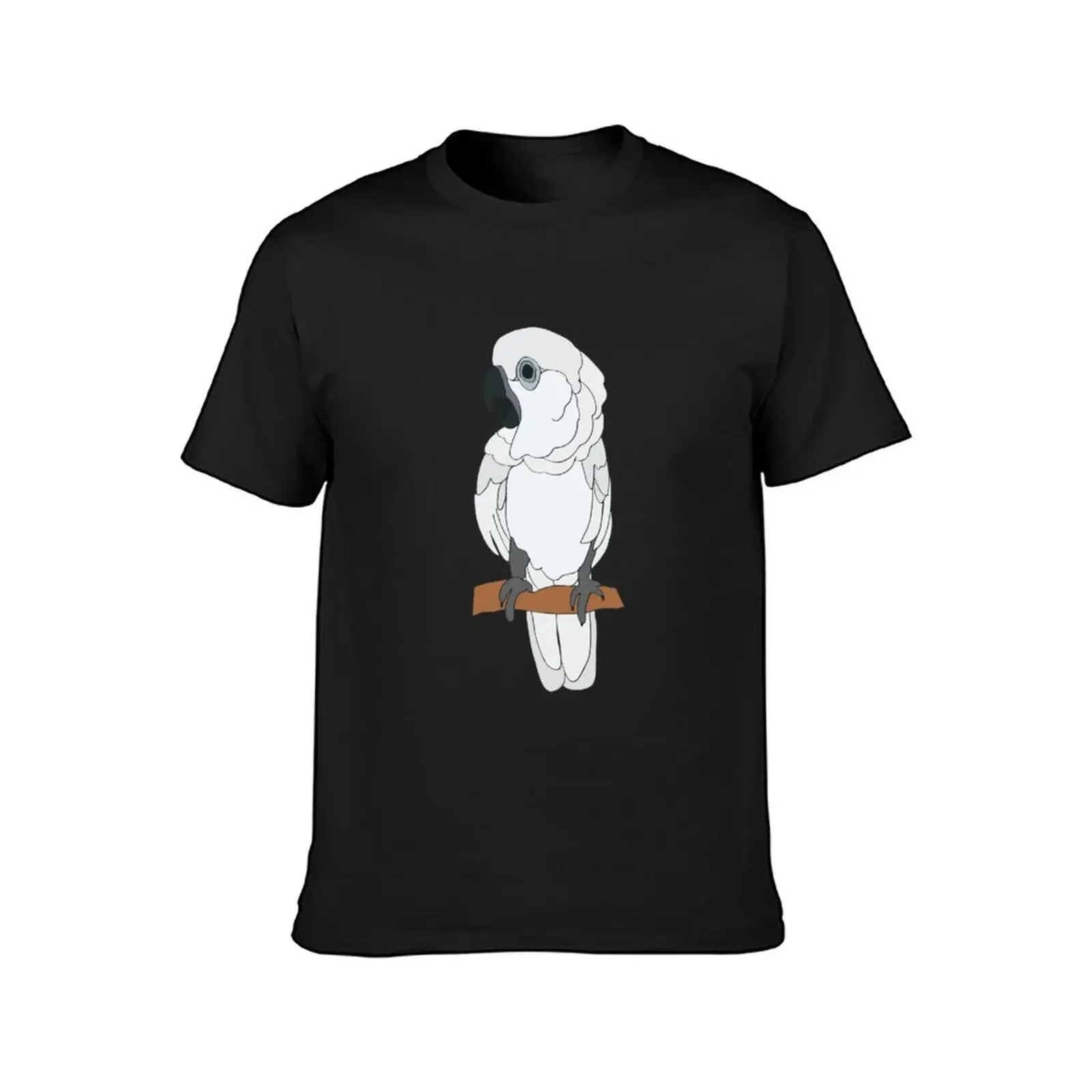 Cockatoo T-Shirt animal prinfor boys street wear mens workout shirts