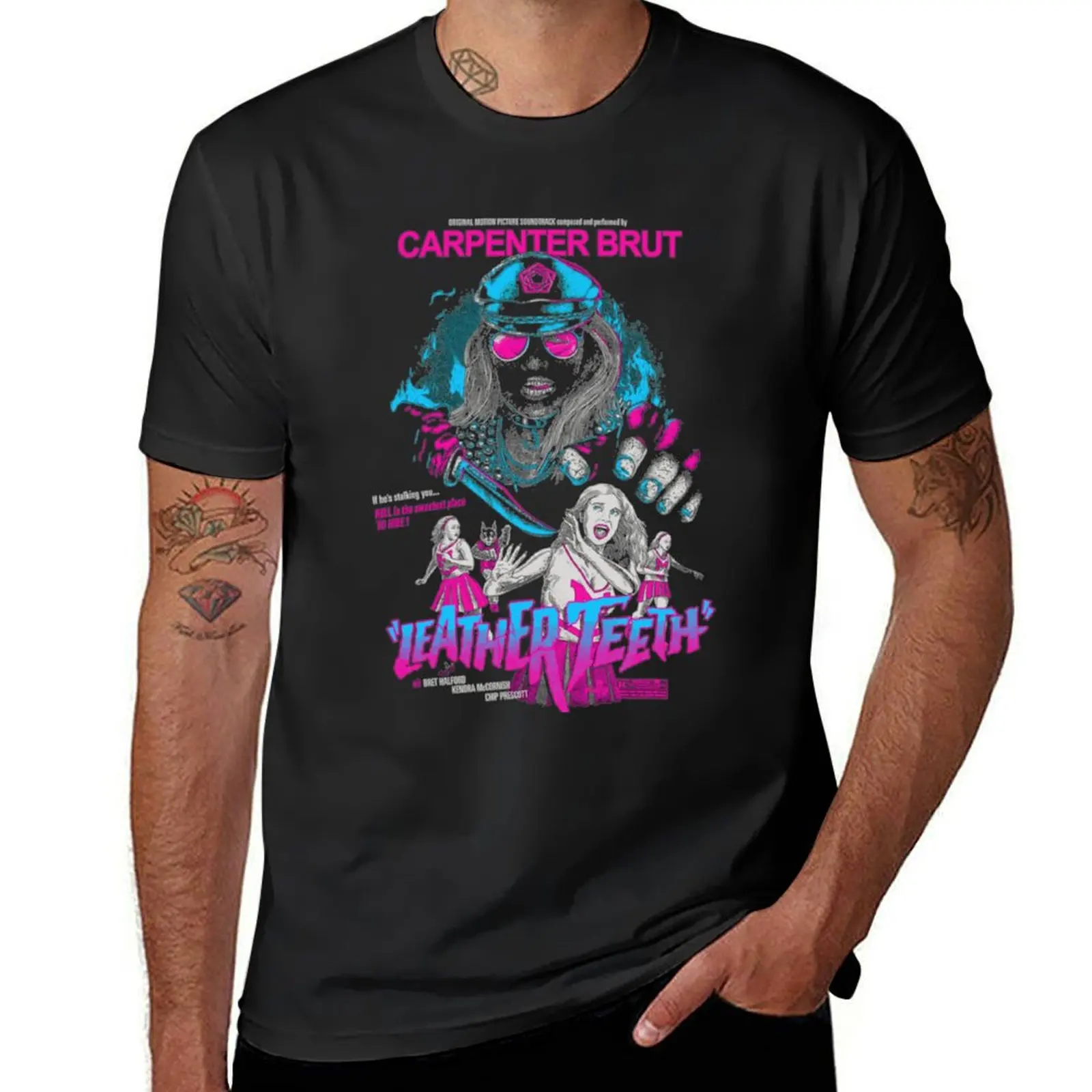

Nyenyak Carpenter Bros Brut Leather Patrol Tour 2021 T-Shirt vintage anime shirt sweat mens designer t shirt
