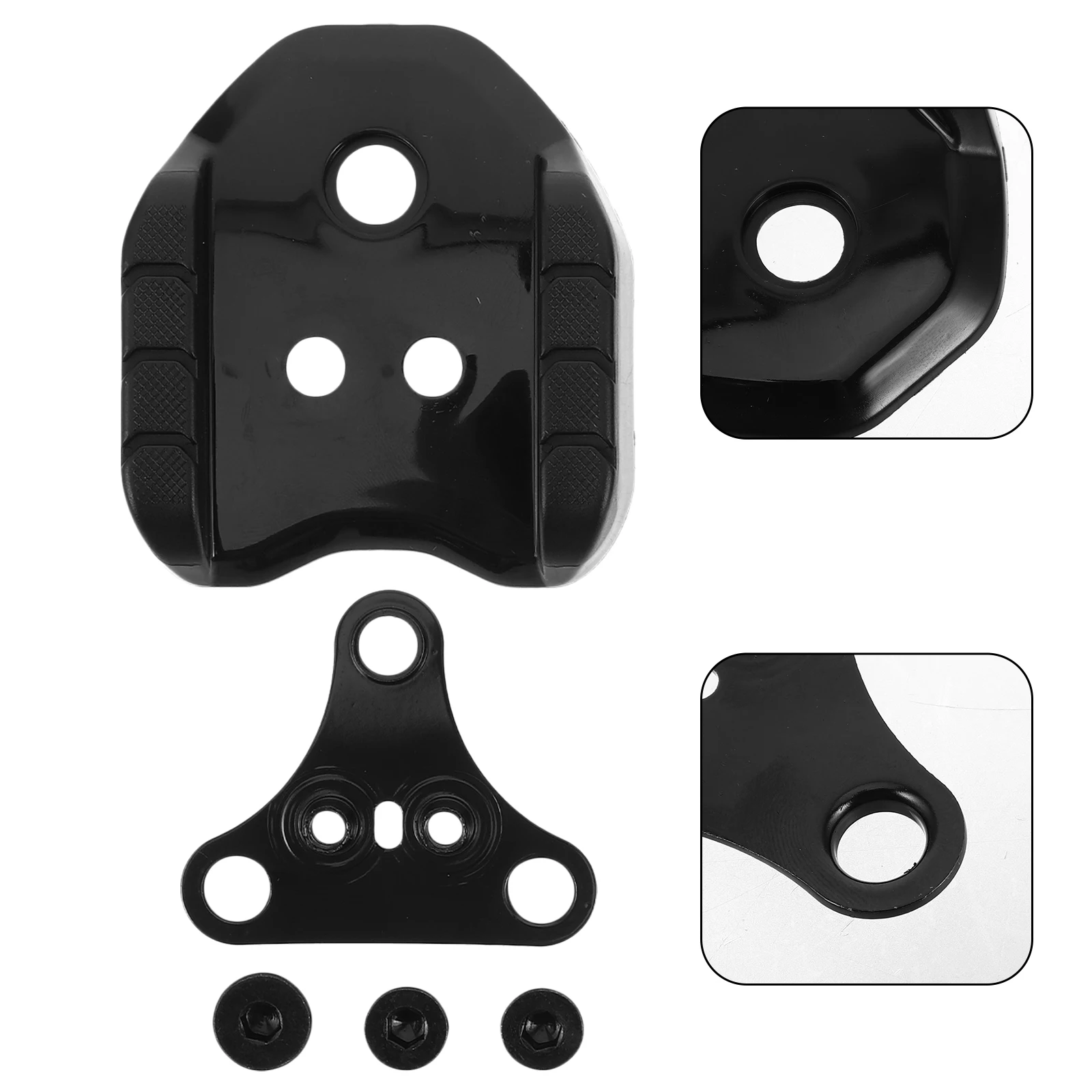 

2pcs Road Bike Cleat Converter Lightweight Durable Adapter Enhance Efficiency Stabilizing Long Distance Cycling Training Bicycle