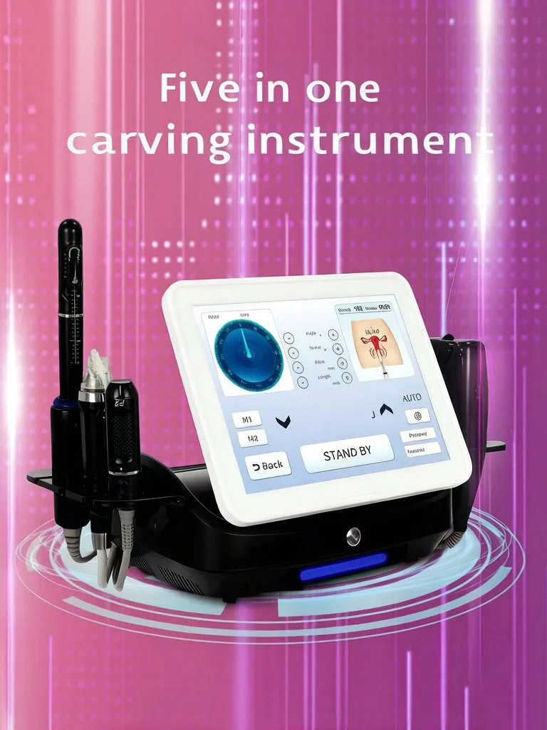 Desktop Five In One Precision Carving Instrument Beauty Device Facial And Body Care Device Beauty Special