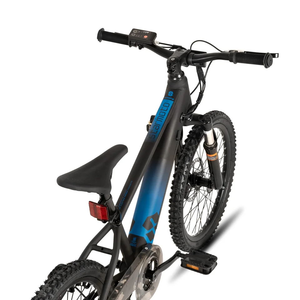 JOYSTAR Electric Mountain Bike for Kids 20"  Boys Girls Teens Ages 7+ with Removable Battery 250W Motor And Disc Brakes image 13