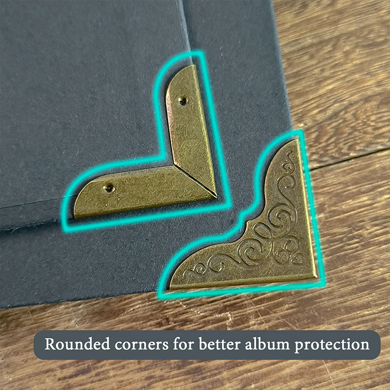 30 Photos/Book Notebook Retro Coil Photo Album Storage Creative Free Photo Storage High-value Handmade Memorial Book