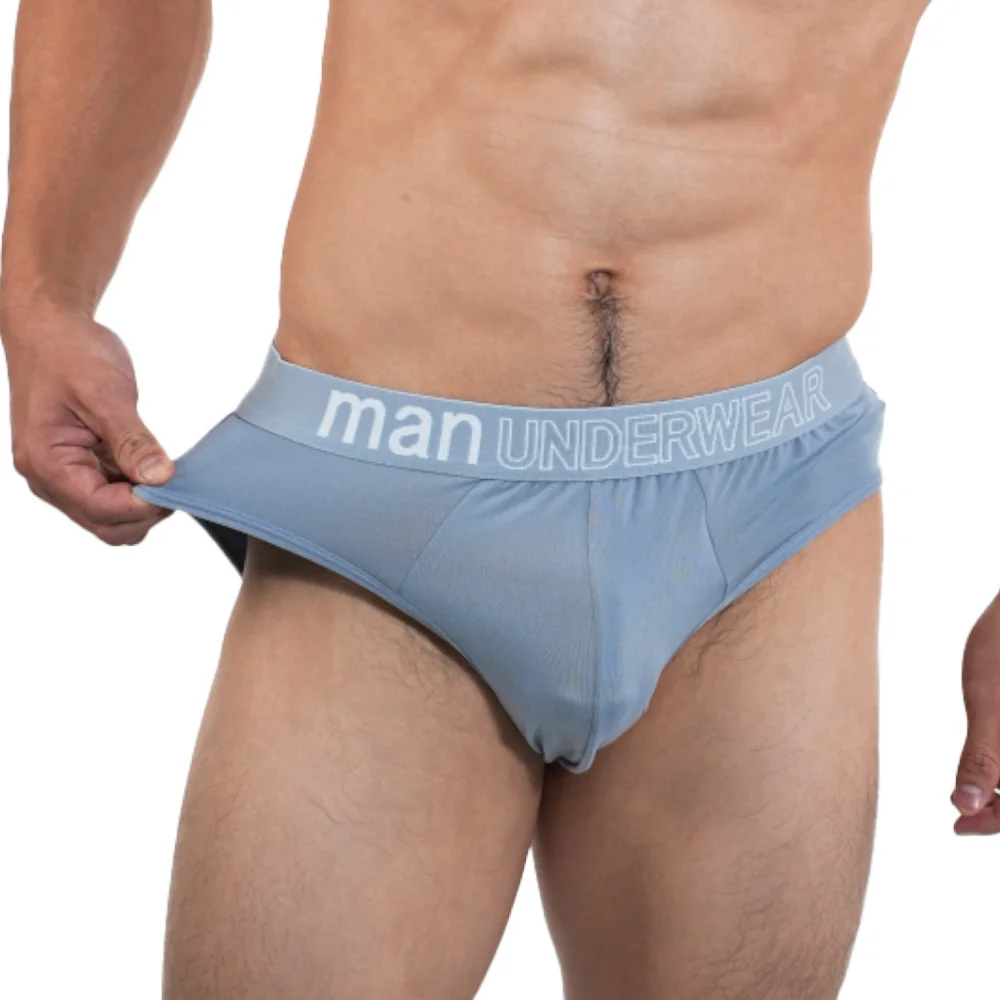 

3Pcs Men's Triangle Underwear Panties Summer Soft Polyester High Stretch Underpants Male Plus Size Briefs Teenagers Underwears