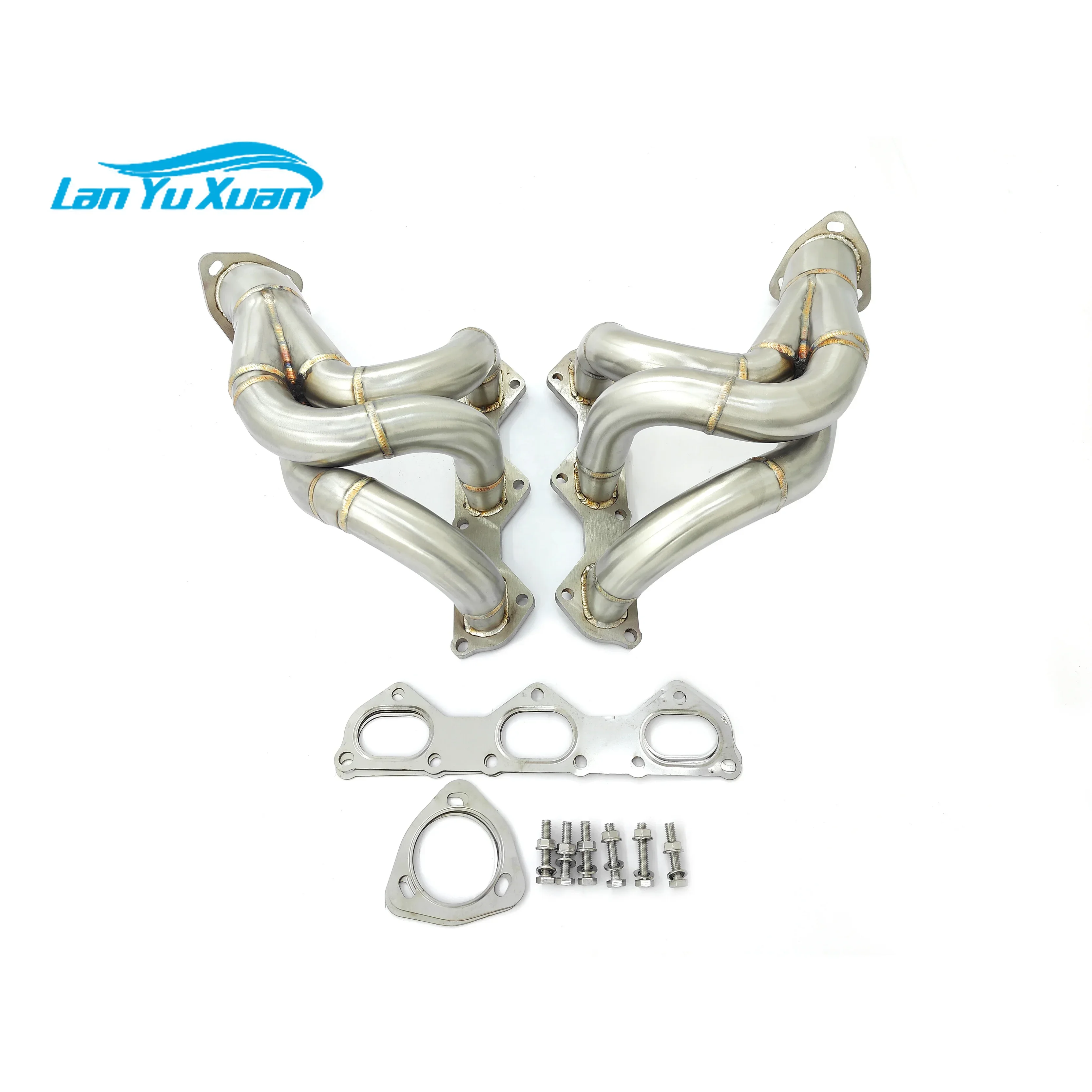 CSZ SS304 Performance Manifolds for Porsche 718 Cayman GT4 RS 4.0L Sport Downpipe Racing Headers