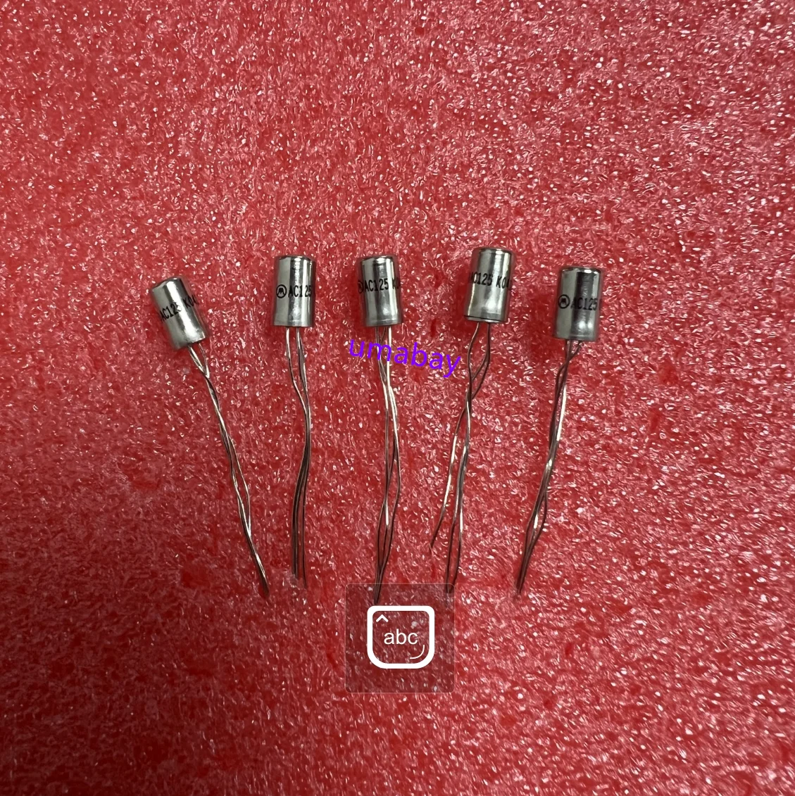 5pcs / brand new : AC128 AC126 AC121 AC125 AC122 2N1304 2N1302 2N1306 2N1308 2N388