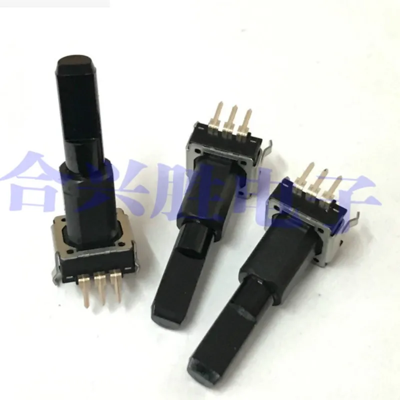 2PCS EC12 Type Rotary Encoder Without Positioning 24 Pulse Power Amplifier Audio Master Volume Adjustment Potentiometer