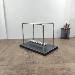 Large Size Newton Pendulum 7 Balls Newton's Cradle Balance Ball Perpetual Motion Machine Model Collision Experiment Kids Gifts