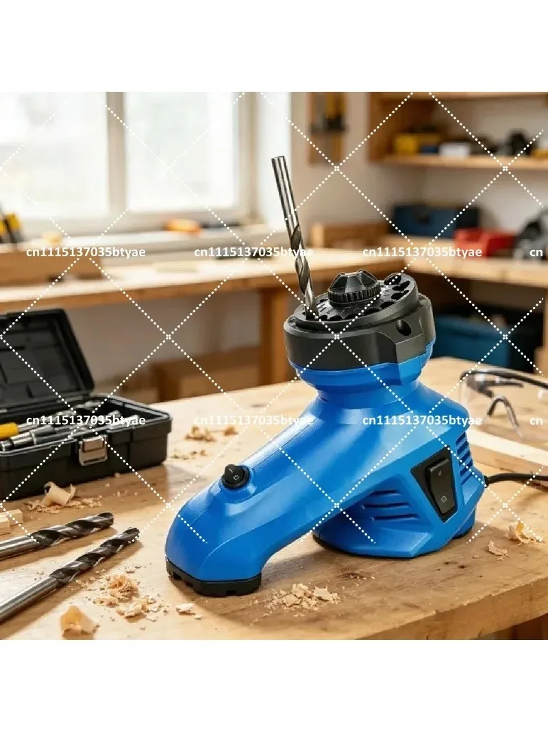 Bench Top Drill Bit Grinder Multi-Function Sharpener with Grinding Wheel Fast Repair Tool for Twist Drill Bits