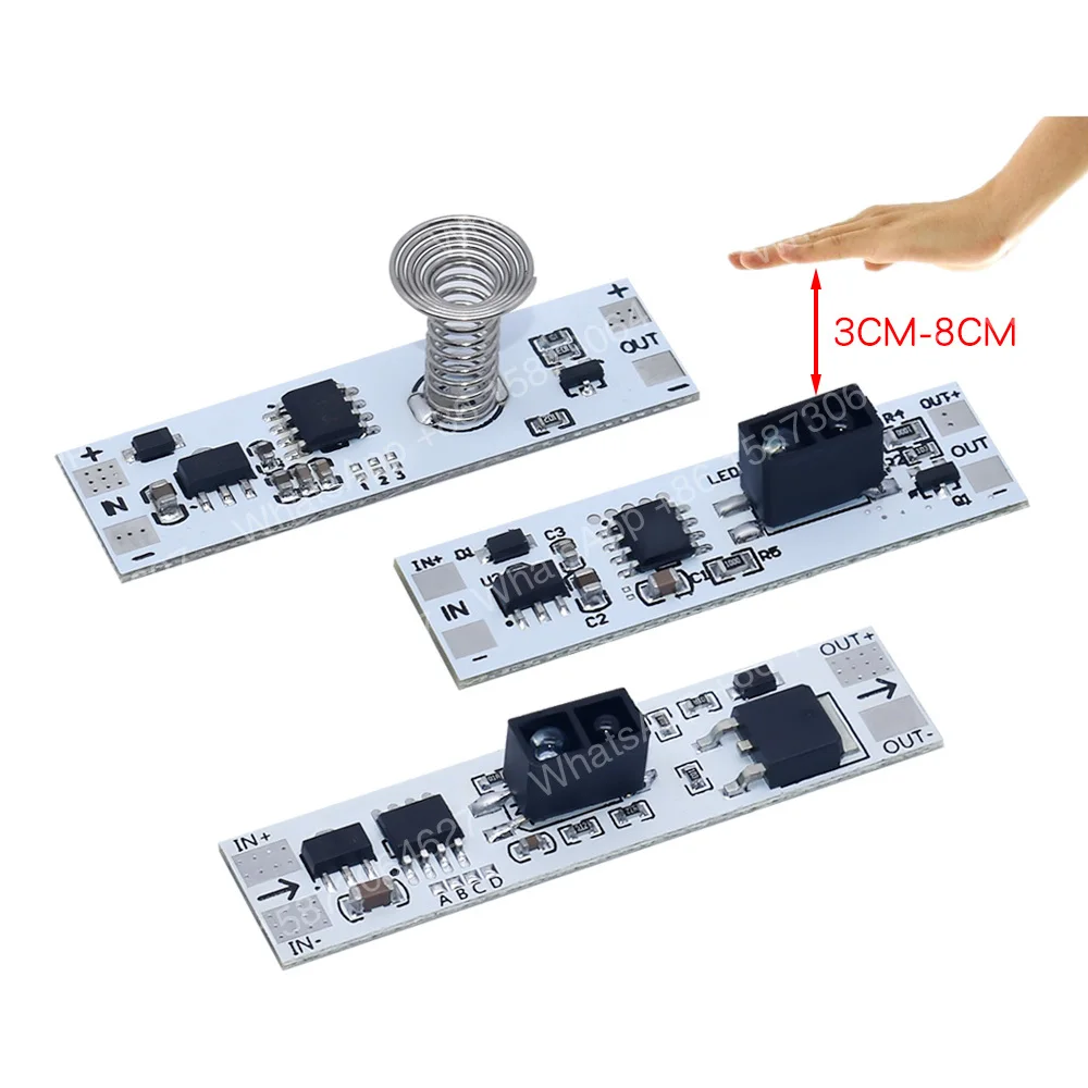 module-de-capteur-de-proximite-a-balayage-manuel-100-pieces-36w-3a-tension-constante-compatible-avec-les-systemes-de-maison-intelligente-et-l'automatisation