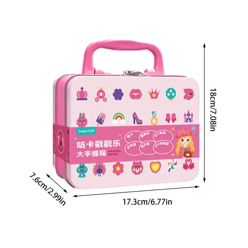 Poking Art DIY Toys Poking Art And Craft Kits For Kids Poking Children's Hundred Change Dress Educational Toys For Girls