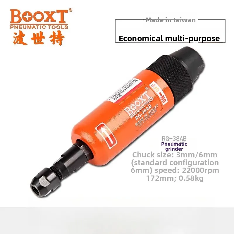 

Booxt Direct Supply Rg-38Ab Cheap Grinding Wheel Engraving Grinder Pneumatic Straight Wind Grinding Powerful High Speed Imported