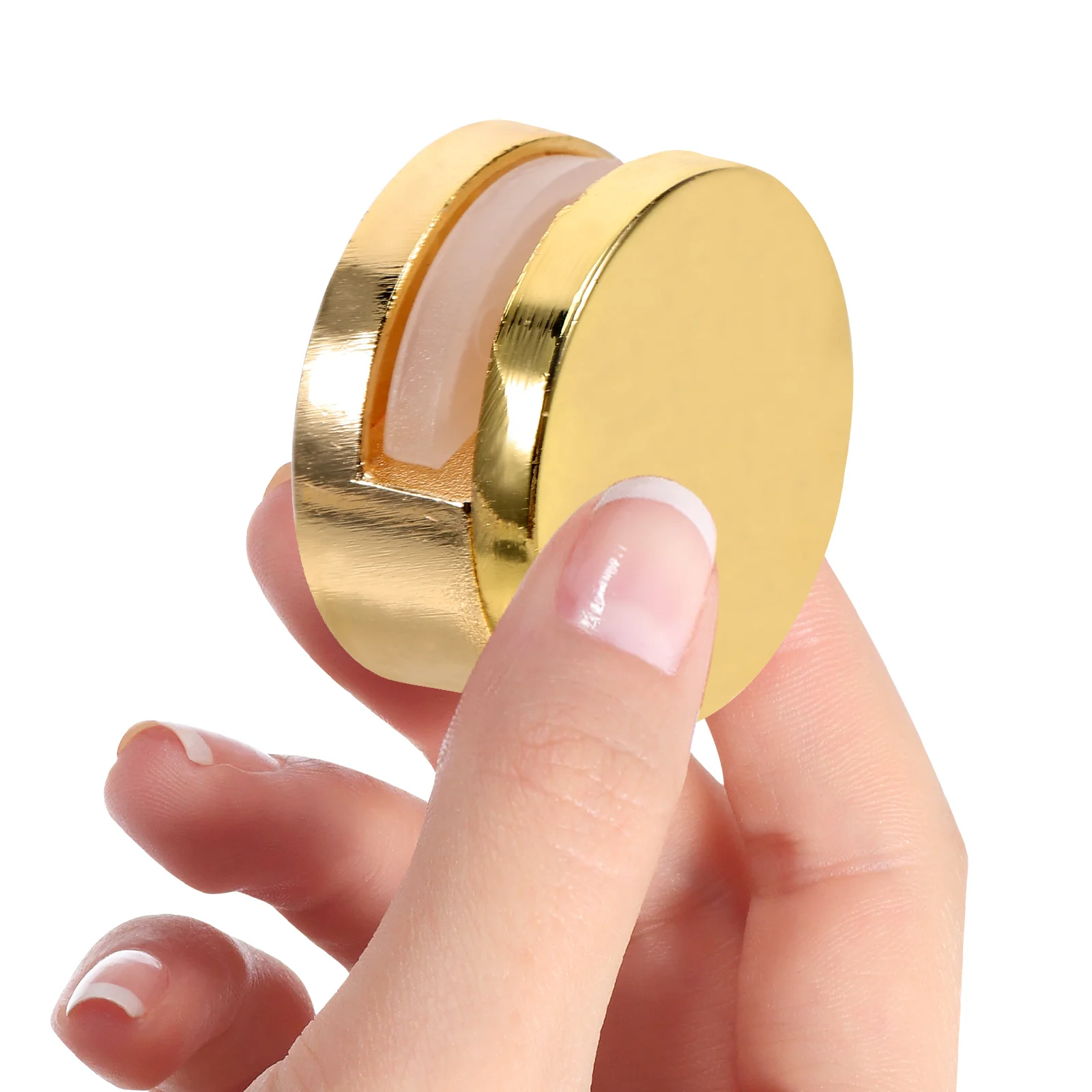 

8Pcs Zinc Alloy Mirror Brackets Strong Glass Shelf Clamp Support Pegs for Frameless Mirror Wall Mounting Hardware