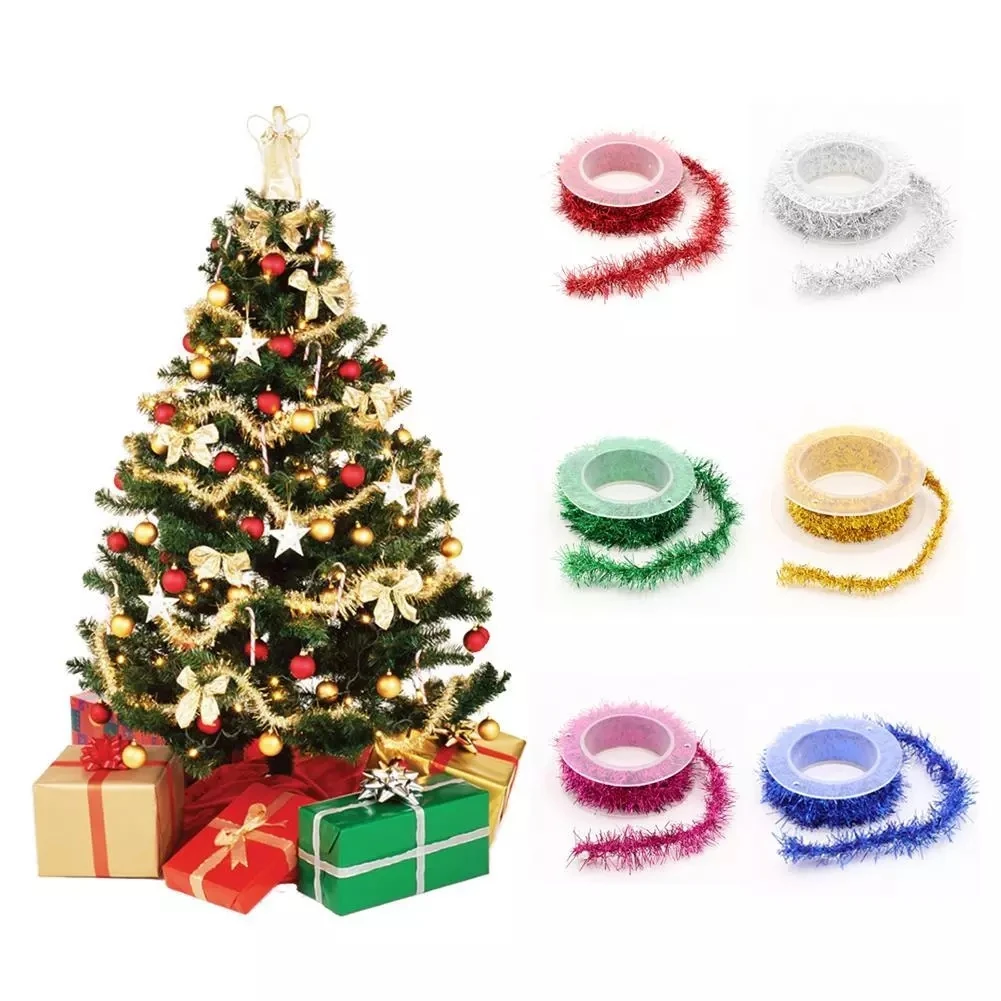 Colorful Ribbon Glitter High-Quality Ribbon Wide Ribbon Glittery Ribbon Christmas Ribbon Sparkling Ribbon Shiny Ribbon