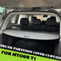 Cortina de partición de maletero de coche compatible con Jetour Shanhai T1 2024 2025, Panel de partición de maletero de coche modificado, accesorios interiores de coche
